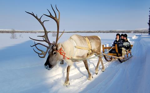 8 daagse excursiereis Inari on the Lake Finland Lapland Inari sfeerfoto groot