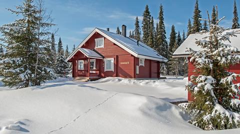 Cottages Yllas Finland Lapland Äkäslompolo sfeerfoto groot