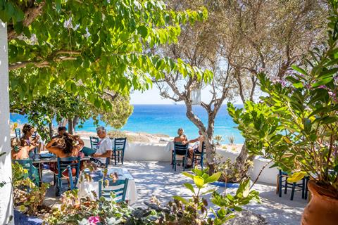Veel korting vakantie Karpathos ⛱️ 8 Dagen logies ontbijt Poseidon Blue Gastronomy