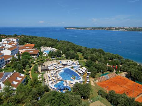 Vakantiedeal autovakantie Istrië 🚗️ 4 Dagen all inclusive Valamar Tamaris Resort