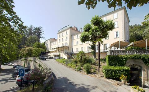 Autovakantie Grand Hotel Des Bains in Vals les Bains (Ardèche, Frankrijk)