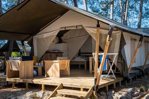 Lekker weg met een autovakantie Istrië ⏩ Park Umag Easy a Tent 4 Dagen  €58,-