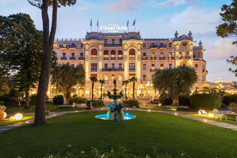 Grand Hotel Rimini Italië Adriatische Rivièra Rimini sfeerfoto groot