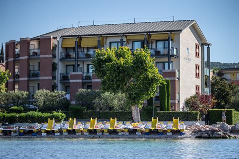 Du Lac & Bellevue Italië Gardameer Bardolino sfeerfoto groot