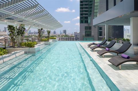 Mode Sathorn Hotel Thailand Bangkok Bangkok sfeerfoto groot