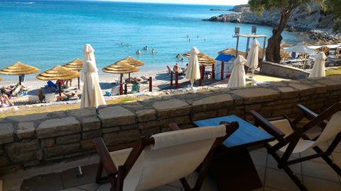 Korting zonvakantie Samos 🏝️ 8 Dagen logies ontbijt Glicorisa Beach