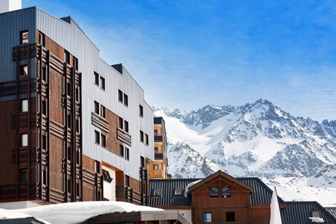 MMV Les Arolles Frankrijk Franse Alpen Val Thorens sfeerfoto groot