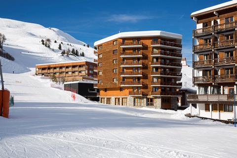 Wintersport Araucaria in Plagne Centre (Franse Alpen, Frankrijk)