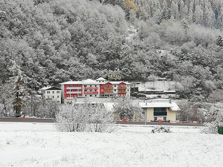 Wintersport Vittoria in Dimaro (Trentino-Zuid-Tirol, Italië)