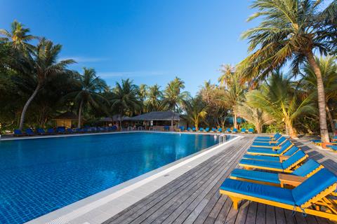 Korting zonvakantie Malediven 🏝️ Meeru Island Resort & Spa 9 Dagen  €1789,-