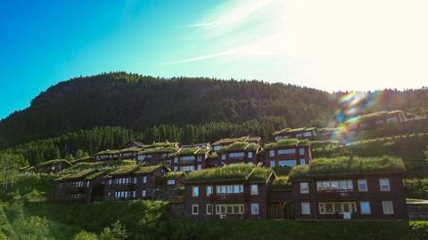Voss Resort Bavallstunet Noorwegen Vestlandet Skulestadmo sfeerfoto groot
