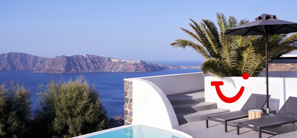 Mr & Mrs White Santorini