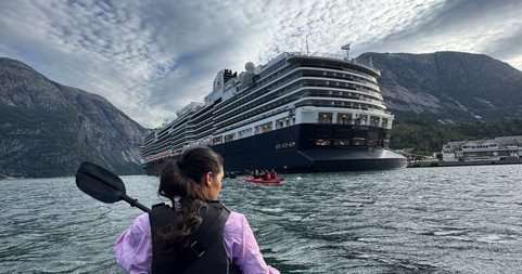 Cruise door de Noorse fjorden 
