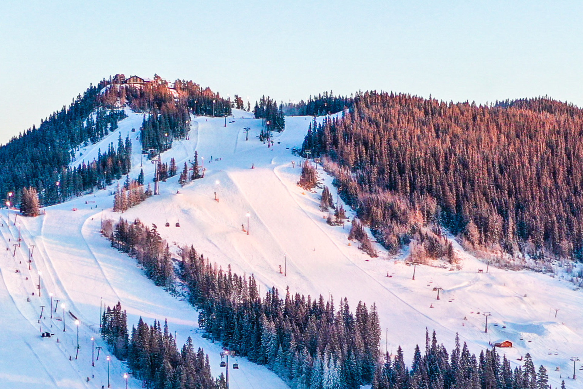 Skigebied Kläppen