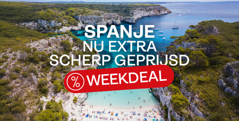 Weekdeal: Spanje